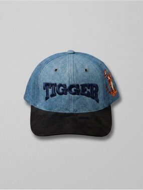 TIGER Denim & Black Kids Baseball Cap